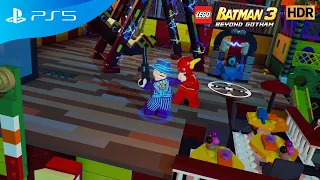 (PS5) LEGO® Batman™ 3 | Beyond Gotham Part XVII | Gameplay | The Flash Meet Joker [HDR 60FPS]