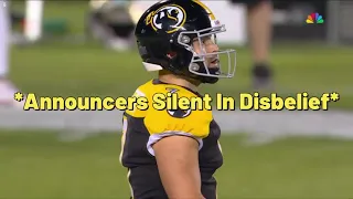 How this Kicker Left Announcers SPEECHLESS 🤯