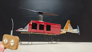 How to make a Helicopter: with a Toothpaste Box