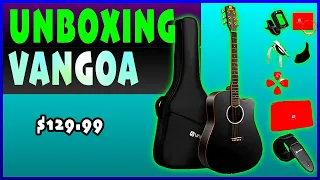 UNBOXING/Guitar Review VANGOA Acoustic / Electric