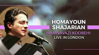 Homayoun Shajarian - Hamnavazi Koobehi I Live In London ( همایون شجریان - همنوازی کوبه ای )