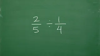 Let’s Divide Fractions..Step-by-Step…