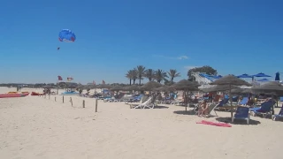 Тунис, Хаммамет 2015. Отель Samira Club 3*. Пляжные прыгуны
