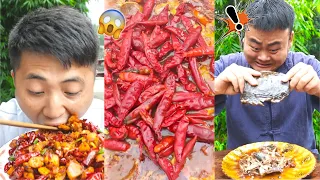 Songsong and Ermao Eating Spicy Food Compilation! || Funny Mukbang 2021 || TikTok Pranks Video