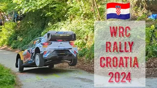 WRC Rally Croatia 2024 - BIG SPEED & JUMPS