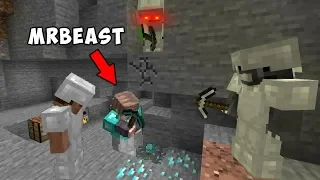 3 Minecraft Speedrunners VS Hunter ft. MrBeast