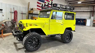 Copart Walk Around with Bikes and a 1976 Toyota Land Cruiser FJ40