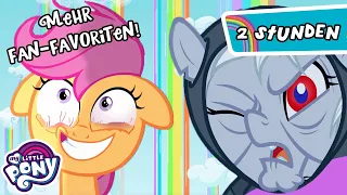 My Little Pony Deutsch 🦄  Mehr Fan-Favoriten! COMPILATION | Freundschaft ist Magie MLP 2 STUNDEN