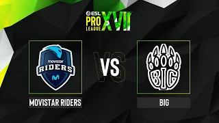 Movistar Riders vs. BIG - Map 2 [Nuke] - ESL Pro League Season 17 - Group B