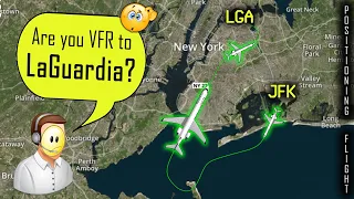 New York Controllers CONFUSED with A FLIGHT FROM JFK to LGA!