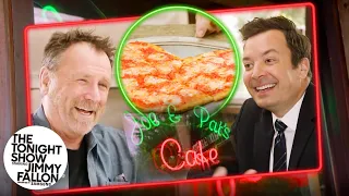 Colin Quinn and Jimmy Taste Test the Famous Joe & Pat's Pizza | The Tonight Show