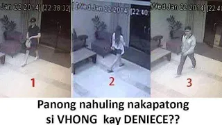 CCTV FOOTAGE SA CONDO NI DENIECE CORNEJO!#deniececornejo #vhongnavarro