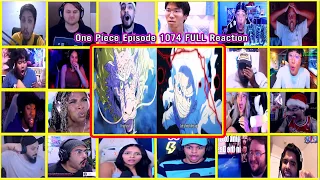 【海外の反応】One Piece Episode 1074 FULL Reaction mashup ワンピース1074リアクション- GIANT LUFFY PUNCH