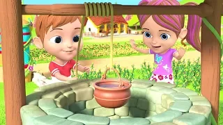 Jack And Jill | Kindergarten Nursery Rhymes for Children | Cartoon Songs by Little Treehouse