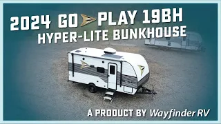 2024 Wayfinder RV GO PLAY 19BH Walk-through