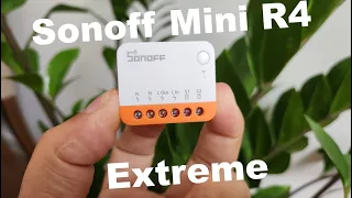 LANÇAMENTO - Sonoff Mini R4 Extreme | O menor relé inteligente que ja testei !