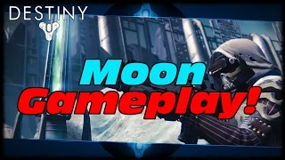 Destiny Beta The Dark Beyond Moon Mission Gameplay! Destiny Beta Moon Gameplay!