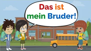 Deutsch lernen | Samuels Reise nach Deutschland | Wortschatz und wichtige Verben