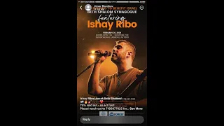 Ishay Ribo concert in Lawrence N.Y 02/26/2024