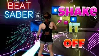 Beat Saber || Shake It Off by Taylor Swift (Expert) || Mixed Reality