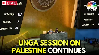 LIVE: UNGA Continues Debate On Draft Resolution To Grant New Rights & Privileges To Palestine | N18G