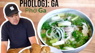 Pho(Ga)Log:  Vietnamese Chicken Noodle Soup