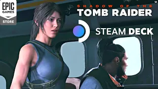 Shadow of the Tomb Raider - Steam Deck from Epic Games - Settings and Gameplay