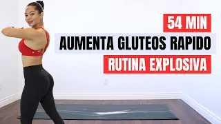 RUTINA EXPLOSIVA PARA AUMENTAR GLUTEOS Y PIERNAS AL MAXIMO | La mejor rutina de piernas en casa