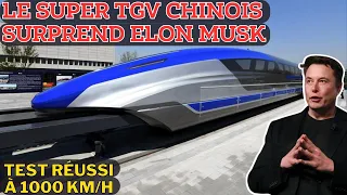 Essais du Super TGV Chinois : Atteint 1000 km/h : Pékin à Shanghai en Juste 20 Minutes !