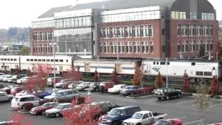 Everett, WA Train Station -- Filmed by Everett Source