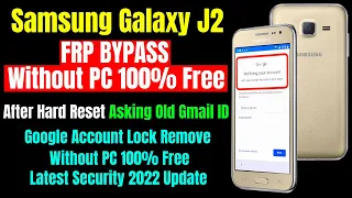 Samsung Galaxy J2 (J200g) Frp Bypass Without PC 100% Free Latest Security 2022 Update