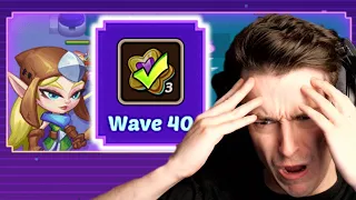 Fantasy Arcade WAVE 40+ is IMPOSSIBLE - Idle Heroes