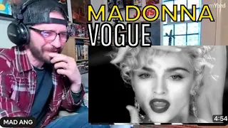 METALHEAD REACTS| Madonna - VOGUE (Official Video) [4K]