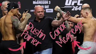 Conor McGregor vs Dustin Poirier UFC weigh-in at T-Mobile Arena - Gossip Bae