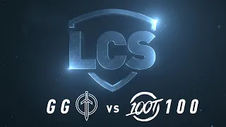 GG vs 100 | Week 5 | Spring Split 2020 | Golden Guardians vs. 100 Thieves