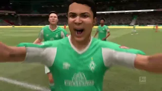 FIFA 21 Gameplay | Werder Bremen - Fortuna Düsseldorf - 2021/2022