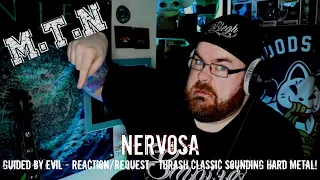 NERVOSA - GUIDED BY EVIL - REACTION/REQUEST - DAMNNN CLASSIC THRASHY SOLID - ALL FEMALE METAL BAND!!