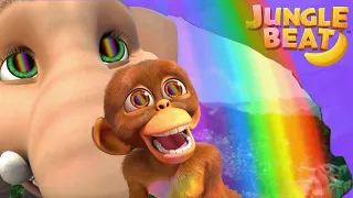 Ascenso del Arcoíris | Jungle Beat | Dibujos animados para niños | WildBrain Español