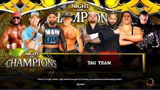 Team JEY USO vs. Team JIMMY USO | 4v4 Tag Team Elimination Match | WWE 2K23