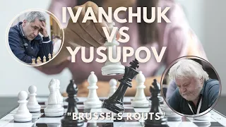 Vasyl Ivanchuk vs Artur Yusupov (1991) #chess #chessgame #ivanchuk #yusupov