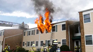 Pre Arrival Working Structure Fire Point Pleasant Beach, NJ 4/18/21