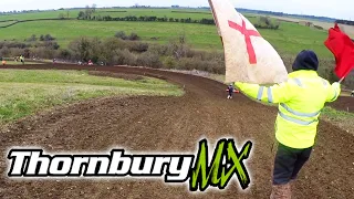 RED FLAG🚩 at Marshfield (Thornbury MX) | MotoVlog #2