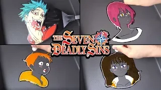 Seven Deadly Sins Pancake Art - BAN, KING, GOWTHER, DIANE