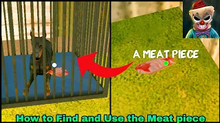 How to Find and use the piece of meat | Freaky Clown 2.01