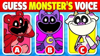 🔊😍Guess the Smiling Critters Voice | Poppy Playtime Chapter 3 Characters