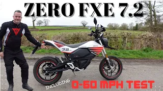 ZERO FXE 7.2 11KW....THE FASTEST LEARNER BIKE EVER