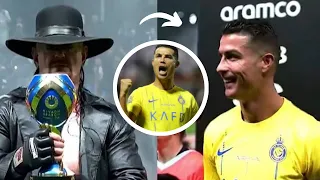 Cristiano Ronaldo's Epic Reaction to The Undertaker's Surprise Appearance at Riyadh Season Cup Final