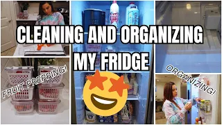 🤩REVAMPING MY FRIDGE: DEEP CLEANING AND ORGANIZING | REALISTIC FRIDGE ORGANIZATION