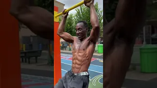 65 Year Old OG Shati Does Muscle Ups & A Freestyle | Shredded Athlete￼ #youtubeshorts #shorts