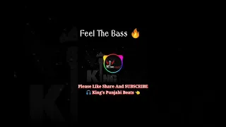 🎧High BASS BOOSTED 🔥| GOAT Sidhu Moosewala punjabi song | King's Punjabi Beats #shorts